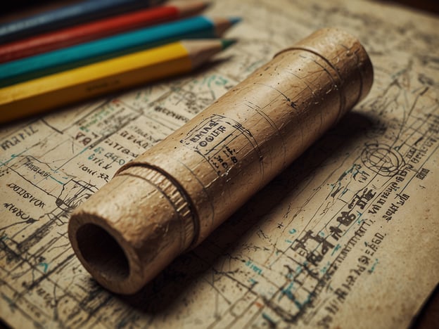 Auf dem Bild ist eine alte Karte und ein Rollinstrument zu sehen, wahrscheinlich ein historischer Plan oder eine Art von Landkarte. Dies lässt daran denken, dass es um die Planung oder Dokumentation von Reisen geht.
Hier sind einige praktische Tipps für eine angenehme Reise:
1. **Vorbereitung**: Informiere dich über dein Reiseziel und erstelle eine Liste von Sehenswürdigkeiten, die du besuchen möchtest.
2. **Karten und Apps**: Nutze Offline-Karten-Apps oder drucke wichtige Karten aus, falls dein Handy nicht verfügbar ist.
3. **Packliste**: Stelle eine Packliste zusammen, um sicherzustellen, dass du nichts Wichtiges vergisst, wie Kleidung, Toilettenartikel, Reisepass und Ladegeräte.
4. **Reisedokumente**: Bewahre deine wichtigen Dokumente an einem sicheren Ort und erstelle Kopien, falls du sie benötigst.
5. **Zeitmanagement**: Plane genügend Zeit für Aktivitäten ein und lasse Raum für spontane Entscheidungen.
6. **Sicherheit**: Sei dir über die Sicherheitslage in deinem Reiseziel bewusst und halte dich an lokale Empfehlungen.
7. **Gesundheit**: Achte auf ausreichenden Schutz, wie Sonnencreme und Insektenschutzmittel, um gesundheitlichen Problemen vorzubeugen.
8. **Anpassungsfähigkeit**: Sei flexibel und offen für Veränderungen, denn nicht alles läuft immer nach Plan.
Sich gut vorzubereiten, kann dazu beitragen, dass deine Reisen entspannter und angenehmer sind!
