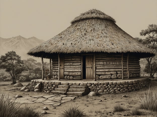 Auf dem Bild ist ein traditionelles Rundhaus, ähnlich denen, die man in Swasiland finden kann. Diese Häuser sind oft aus Naturmaterialien gefertigt und spiegeln die lokale Bauweise wider.In Swasiland gibt es mehrere Muss-Sehenswürdigkeiten, die mit der Kultur und Natur des Landes verbunden sind:1. **Königliches Dorf Lobamba**: Hier befindet sich der Parlamentssitz und das königliche Kulturzentrum.2. **Hlane Royal Nationalpark**: Ideal für Tierbeobachtungen, insbesondere Elefanten und Löwen.3. **Sibebe Rock**: Einer der größten Granitmonolithen der Welt, bietet atemberaubende Ausblicke.4. **Ngwenya Glas**: Ein einzigartiges Glasblashandwerk, das aus recyceltem Glas hergestellt wird.5. **Mantenga Cultural Village**: Ein lebendiges Freilichtmuseum, das die traditionelle Lebensweise der Swasi zeigt.Diese Orte bieten einen tiefen Einblick in die Kultur, Geschichte und Natur von Swasiland.