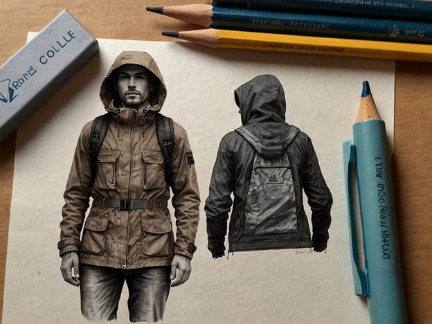 Auf dem Bild ist eine Zeichnung eines Mannes zu sehen, der eine wetterfeste Jacke und einen Rucksack trägt. Diese Art von Kleidung ist besonders nützlich für eine Reise nach Tonga, wo das Wetter wechselhaft sein kann.Hier ist eine Packliste für Tonga, die auf das Bild abgestimmt ist:1. **Wetterfeste Jacke**: Schutz vor Regen und Wind.2. **Leichter Rucksack**: Für Tagesausflüge und um essentielle Dinge zu transportieren.3. **Bequeme Kleidung**: Für warmes Wetter geeignet.4. **Badesachen**: Für den Strand und Wassersport.5. **Sonnenhut und Sonnencreme**: Schutz vor der Sonne.6. **Insektenschutzmittel**: Um vor Mückenstichen zu schützen.7. **Sandalen oder flip-flops**: Für den Strand und im Freien.Diese Gegenstände sind nützlich für einen angenehmen Aufenthalt in Tonga.