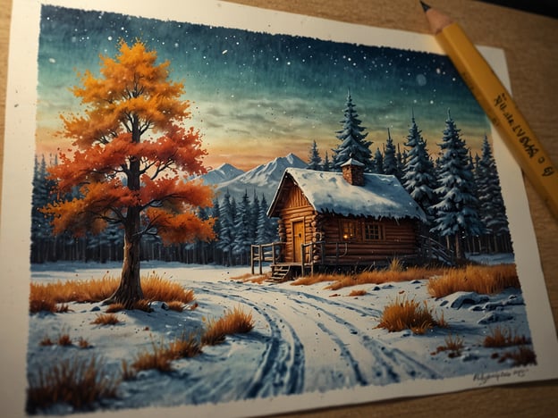 Auf dem Bild ist eine malerische Winterlandschaft mit einer Holzhütte zu sehen, umgeben von schneebedeckten Wäldern und einem bunten Baum mit orangefarbenen und gelben Blättern.
Die besten Zeiten, um nach Kanada zu fliegen, sind in der Regel von Mai bis Oktober, wenn das Wetter mild ist und du die Schönheit der Natur genießen kannst. Besonders im Herbst, wenn die Blätter sich verfärben, gibt es atemberaubende Landschaften zu entdecken. In der Winterzeit, wie auf dem Bild dargestellt, gibt es jedoch auch Möglichkeiten für Winteraktivitäten und eine einzigartige Atmosphäre.