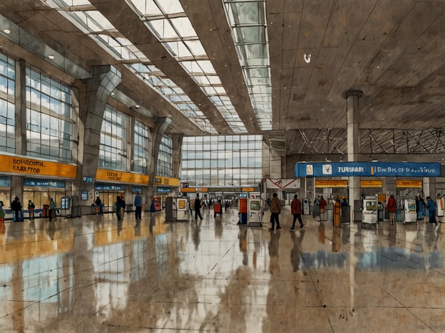 Auf dem Bild ist eine moderne Flughafenhalle zu sehen, die von großen Fenstern durchflutet wird und Menschen zeigt, die sich in der Halle aufhalten, möglicherweise beim Check-in oder beim Warten auf ihren Flug.
In Kanada gibt es viele wichtige Flughäfen, die angeflogen werden können, darunter:
1. Toronto Pearson International Airport (YYZ)
2. Vancouver International Airport (YVR)
3. Montréal-Pierre Elliott Trudeau International Airport (YUL)
4. Calgary International Airport (YYC)
5. Ottawa Macdonald-Cartier International Airport (YOW)
Diese Flughäfen sind zentrale Drehkreuze für internationale und inländische Flüge.