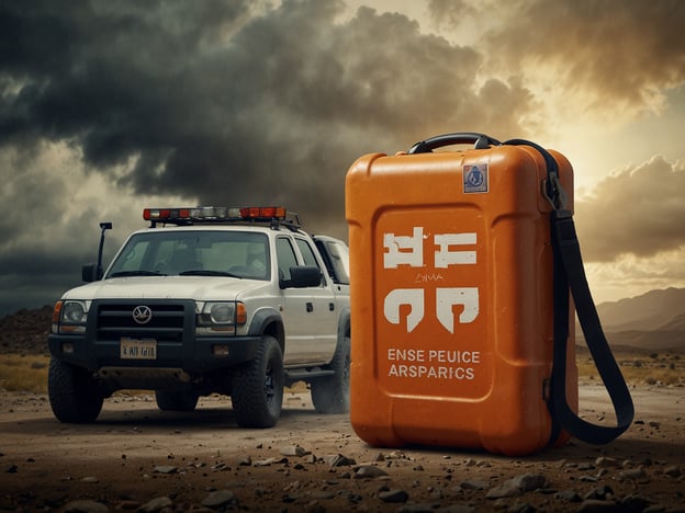 Auf dem Bild ist ein orangefarbener Koffer neben einem Fahrzeug zu sehen, das wahrscheinlich für die Sicherheit oder die Erkundung in abgelegenen Gebieten eingesetzt wird.**Praktische Reisetipps für die Nordwest-Territorien:**1. **Ausrüstung mitnehmen:** Achten Sie darauf, eine robuste Ausrüstung dabei zu haben, besonders wenn Sie in entlegene Gebiete reisen. Ein stabiler Koffer, wie der auf dem Bild, kann nützlich sein, um wertvolle Ausrüstung und Notfallbedarf zu transportieren.2. **Fahrzeugvorbereitung:** Stellen Sie sicher, dass Ihr Fahrzeug gut gewartet ist und über ausreichend Treibstoff verfügt. In den Nordwest-Territorien gibt es große Entfernungen ohne Tankstellen.3. **Wetterbedingungen beachten:** Das Wetter kann unberechenbar sein. Packen Sie passende Kleidung ein und überprüfen Sie die Wettervorhersage regelmäßig.4. **Notfallvorsorge:** Halten Sie eine Notfallausstattung bereit, einschließlich Erste-Hilfe-Set, Wasser, Snacks und einer Karte des Gebiets.5. **Sichere Routen wählen:** Planen Sie Ihre Routen im Voraus und informieren Sie sich über die Bedingungen vor Ort, insbesondere bei abgelegenen Reisen.6. **Respektieren Sie die Natur:** Folgen Sie den lokalen Vorschriften zum Umweltschutz und respektieren Sie die Wildtiere und Pflanzen der Region.