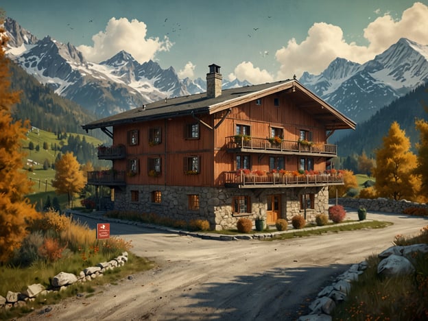 Auf dem Bild ist ein gemütliches Chalet in den Bergen zu sehen, umgeben von einer malerischen Landschaft. Dieses Szenario könnte eine wunderbare Kulisse für kulinarische Erlebnisse in Engelberg bieten, wo Besucher traditionelle Schweizer Gerichte genießen könnten.
In der Umgebung gibt es viele Möglichkeiten, lokale Produkte und Spezialitäten wie Fondue, Raclette oder Hausmannskost zu probieren. Auch die atemberaubenden Ausblicke auf die Berge laden ein, nach einem Tag in der Natur in einem der Lokalitäten zu speisen und die regionale Küche zu entdecken.