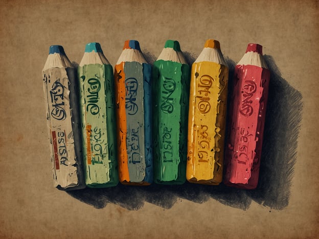 Auf dem Bild sind sechs bunte Wachsmalstifte zu sehen, die in einer Reihe angeordnet sind. Sie sind in verschiedenen Farben (rot, orange, grün, blau, gelb und grau) und haben die Form von Buntstiften.### Nützliche Tipps für deine Reise:1. **Kreative Souvenirs**: Suche nach einzigartigen Bastelmaterialien oder Kunstzubehör in lokalen Geschäften, um deine Erinnerungen festzuhalten.2. **Reisetagebuch**: Nutze die Stifte, um ein Reisetagebuch zu führen. Zeichne deine Erlebnisse und Eindrücke auf.3. **Farbenfrohe Dokumentation**: Mache farbenfrohe Notizen oder Zeichnungen während geführter Touren.4. **Kunstprojekte**: Plane ein kleines Kunstprojekt, das du während deiner Reise zu Hause abschließen kannst.5. **Geschenke**: Bunte Stifte sind ideale Geschenke für Kinder, die gerne malen und kreativ sind.Viel Spaß auf deiner Reise!