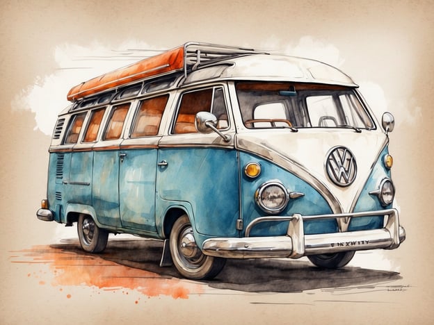 Auf dem Bild ist ein VW Bulli zu sehen, ein legendärer Volkswagen Transporter, der oft mit Camping und Reisen assoziiert wird.
### Tipps für den perfekten Besuch mit einem VW Bulli:
1. **Vorbereitung**: Plane deine Route im Voraus und suche nach schönen Stellplätzen oder Campingplätzen, die du ansteuern kannst.
2. **Ausrüstung**: Stelle sicher, dass du alles Notwendige dabei hast – von Kochutensilien über Campingstühle bis hin zu einem guten Schlafsack.
3. **Wetter berücksichtigen**: Informiere dich über die Wetterlage an deinem Zielort, um entsprechend vorbereitet zu sein.
4. **Entspannung**: Plane genug Zeit zum Entspannen ein. Der VW Bulli lädt zum Verweilen und Genießen der Landschaft ein.
5. **Sicherheit**: Überprüfe vor der Abfahrt den technischen Zustand des Fahrzeugs und stelle sicher, dass alle Sicherheitsvorkehrungen getroffen sind.
Viel Spaß und gute Reise!