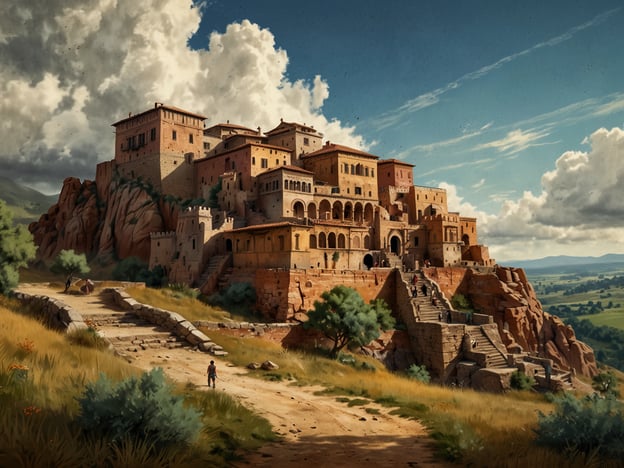 Auf dem Bild ist offenbar eine beeindruckende bergige Architektur zu sehen, die an eine historische Stadt oder Festung erinnert, umgeben von einer schönen Landschaft.Polen ist ein großartiges Urlaubsziel, weil es eine reiche Geschichte und kulturelle Vielfalt bietet. Die verschiedenen Städte, wie Krakau und Warschau, sind voller historischer Gebäude und lebendiger Atmosphäre. Außerdem gibt es atemberaubende Naturlandschaften, von den Maasuren mit ihren Seen bis zu den Bergen in Niederschlesien. Die polnische Küche ist zudem ein weiteres Highlight, mit zahlreichen köstlichen Spezialitäten, die man unbedingt probieren sollte. All das macht Polen zu einem einzigartigen und faszinierenden Reiseziel.
