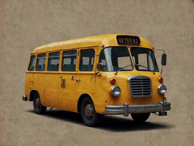Auf dem Bild ist ein gelber Kleinbus zu sehen, der ein nostalgisches Design aufweist. Wenn du mit einem ähnlichen Fahrzeug reisen möchtest, hier sind einige praktische Reisetipps:1. **Planung der Route**: Informiere dich im Voraus über die besten Routen, die du mit dem Bus nehmen kannst. Achte auf Haltestellen und Fahrpläne, um Zeit zu sparen.2. **Sitzplatzreservierung**: Wenn möglich, reserviere deinen Platz im Voraus, besonders in der Hauptreisezeit, um sicherzustellen, dass du einen angenehmen Platz bekommst.3. **Lern lokale Gepflogenheiten**: Mach dich mit den lokalen Gepflogenheiten im Transportwesen vertraut, z. B. wie man Tickets kauft und wo man wartet.4. **Komfortables Gepäck**: Nimm nur das Nötigste mit und achte darauf, dass dein Gepäck leicht zu transportieren ist, da der Platz in Bussen oft begrenzt ist.5. **Unterhaltung mitnehmen**: Da die Fahrten manchmal länger dauern können, packe Bücher, Musik oder andere Unterhaltungsangebote ein, um die Zeit zu vertreiben.Viel Spaß beim Reisen!