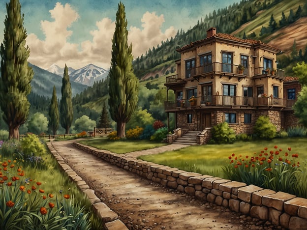 Auf dem Bild ist ein malerisches Landhaus in einer idyllischen Landschaft mit Bergen im Hintergrund und blühenden Feldern zu sehen. Diese Szenerie spiegelt eine ruhige und einladende Umgebung wider, perfekt für Erholung und Naturerlebnisse.Varna, an der bulgarischen Schwarzmeerküste, ist ein großartiges Reiseziel aus mehreren Gründen. Erstens bietet die Stadt eine beeindruckende Kombination aus Geschichte, Kultur und modernem Leben. Mit ihren archäologischen Stätten, wie dem römischen Bad und der Kathedrale von Varna, können Besucher in die Geschichte eintauchen.Zweitens ist Varna bekannt für ihre atemberaubenden Strände und das warme, klare Wasser des Schwarzen Meeres, ideal für Sonnenbaden und Wassersport. Zudem sind die umliegenden Naturlandschaften, wie das Naturschutzgebiet auf dem Weg nach Zarechno, perfekt für Wanderungen und Erkundungen.Außerdem lockt Varna mit einer Vielzahl an Restaurants, Bars und lebhaften Märkten, die die bulgarische Küche und Kultur präsentieren. Die Kombination aus kulturellen Erlebnissen, schönen Naturstätten und entspannenden Strandaktivitäten macht Varna zu einem idealen Reiseziel für Reisende aller Art.