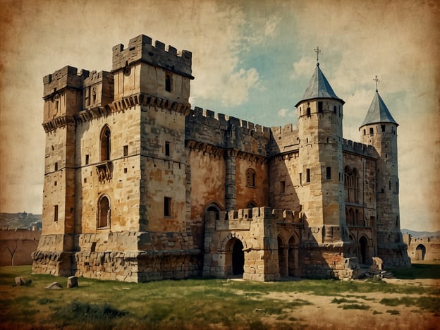 Auf dem Bild ist eine beeindruckende Burg zu sehen, die an die reiche Geschichte und das kulturelle Erbe Bulgariens erinnert. Burgen und Festungen spielen eine zentrale Rolle in der bulgarischen Geschichte, besonders während des Mittelalters, als das Land zahlreichen Invasionen und Machtkämpfen ausgesetzt war.Eine der bekanntesten Festungen ist die Burg Belogradtschik, die auf spektakulären Felsen gebaut wurde, während die Burg von Tsarevetz in Veliko Tarnovo als ein Symbol für die bulgarische Wiedergeburt gilt. Diese Architektur spiegelt nicht nur militärische Stärke wider, sondern auch die Einflüsse verschiedener Kulturen, wie der Osmanen und Byzantiner, die über die Jahrhunderte in Bulgarien präsent waren.Die im Bild dargestellte Burg könnte auch für die Zeit der Bulgarischen Könige stehen, als solche Festungen als Residenzen und Verteidigungsanlagen dienten. Ihre imposante Bauweise und das strategische Design demonstrieren die Ingenieurskunst und den kulturellen Reichtum, den Bulgarien über Jahrhunderte hinweg entwickelten.