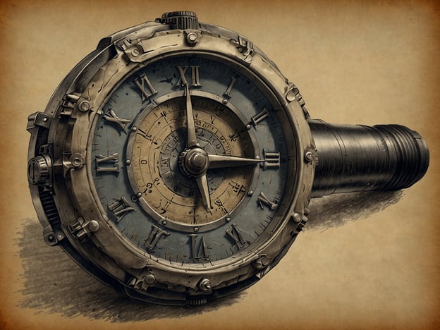 Auf dem Bild ist eine kunstvoll gestaltete Uhr zu sehen, die durch ihr auffälliges Design und die Verwendung von römischen Ziffern in Erinnerung an die Tradition der Uhrenmacherei in Weimar anmutet.Die Geschichte des Uhrenwerks Weimar reicht bis ins 18. Jahrhundert zurück, und die Region war bekannt für ihre Handwerkskunst und die Herstellung präziser Zeitmesser. Diese Uhr könnte die eleganten Formen und die technischen Raffinessen widerspiegeln, für die Weimar berühmt ist. Die Kombination von Metall und Glas könnte auf die verschiedenen Materialien hinweisen, die in der regionalen Uhrenproduktion verwendet wurden. So spiegelt das Bild nicht nur die Gestaltung, sondern auch die Geschichte und den Erfindergeist der Uhrenindustrie in dieser kulturell reichen Stadt wider.