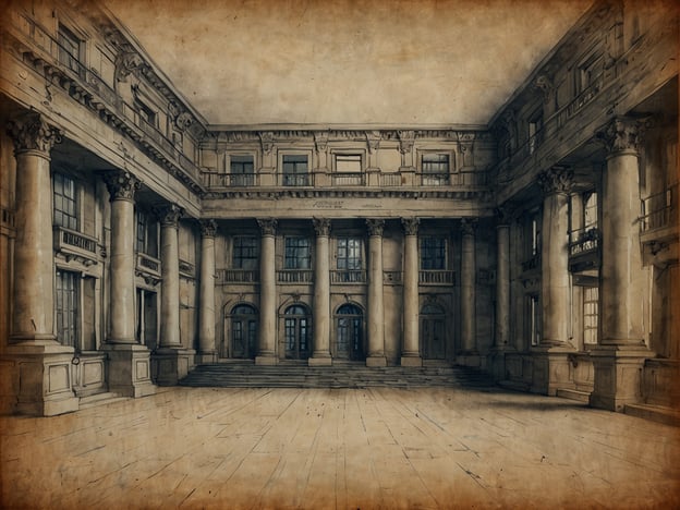 Die Anna Amalia Bibliothek, gelegen in Weimar, ist eine renommierte Bibliothek, die im Jahr 1761 von Herzogin Anna Amalia gegründet wurde. Sie ist bekannt für ihre bedeutende Sammlung von Literatur und wissenschaftlichen Werken sowie für ihre beeindruckende Architektur im klassizistischen Stil.Auf dem Bild ist eine große, imposante Innenansicht eines besonderen Raumes zu sehen. Der Raum ist durch massive Säulen und große Fenster geprägt, die eine helle und luftige Atmosphäre schaffen. Der Boden scheint aus Holz zu sein, und die architektonischen Details, wie die Verzierungen an den Säulen und die symmetry der Fenster, sind sehr markant und vermitteln ein Gefühl von Ehrfurcht und Geschichte. Diese Merkmale könnten auf das eindrucksvolle Design der Anna Amalia Bibliothek hinweisen, die einen Ort des Wissens und der Kultur darstellt.