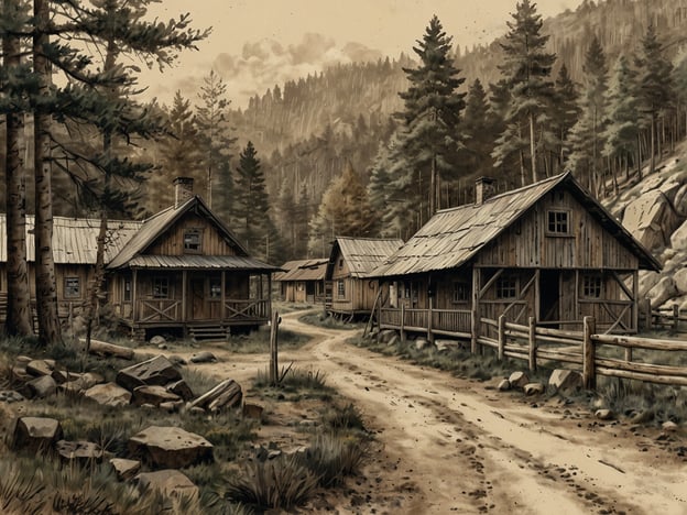 Auf dem Bild sind rustikale Holzhäuser in einer ländlichen Umgebung zu sehen, umgeben von Bäumen und einer malerischen Landschaft. Diese Szenerie eignet sich hervorragend für verschiedene Aktivitäten und Ausflüge für Naturfreunde. Hier sind einige Ideen:1. **Wanderungen**: Die umgebenden Wälder und Hügel bieten zahlreiche Wanderwege, ideal für Tagesausflüge in der Natur.2. **Naturbeobachtungen**: Die Gegend ist perfekt für Vogelbeobachtungen oder die Beobachtung von Wildtieren.3. **Camping**: Die rustikalen Hütten könnten eine angenehme Unterkunft für Naturliebhaber bieten, die ein Wochenende im Freien verbringen möchten.4. **Fotografie**: Die idyllische Landschaft eignet sich hervorragend für Landschafts- und Naturfotografie.5. **Pilze sammeln**: In den Wäldern könnten verschiedene Pilzarten zu finden sein, was die Umgebung zu einem interessanten Ort für Pilzsammler macht.6. **Angeln**: Wenn in der Nähe ein Gewässer vorhanden ist, könnte auch Angeln eine entspannende Aktivität sein.Diese Aktivitäten ermöglichen es, die natürliche Schönheit der Region zu genießen und sich aktiv in der Natur aufzuhalten.