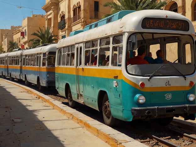 Auf dem Bild ist eine historische Straßenbahn oder ein Bus zu sehen, der auf einer Schiene fährt. Solche Verkehrsmittel sind oft Teil des kulturellen Erbes in Städten, die älter sind.Hier sind einige Reisetipps für deinen Aufenthalt:1. **Öffentliche Verkehrsmittel nutzen**: Nutze die Straßenbahn, um die Stadt zu erkunden. Es ist nicht nur günstig, sondern ermöglicht dir auch, die Umgebung besser zu genießen.2. **Frühzeitig fahren**: Plane deine Fahrten frühzeitig, da die Städte oft viel Verkehr haben. So kannst du die Hauptstoßzeiten vermeiden.3. **Stadtviertel erkunden**: Nutze die Haltestellen, um in verschiedenen Vierteln auszusteigen und die lokale Kultur, Restaurants und Geschäfte zu erleben.4. **Kamera nicht vergessen**: Halte die Eindrücke und die Architektur entlang der Strecke fest. Es gibt oft viele schöne Fotomotive.5. **Essen probieren**: Halte an einem der vielen Straßenstände, um lokale Snacks zu probieren. Oft bekommst du die besten Speisen direkt von den Einheimischen.Viel Spaß bei deiner Reise!