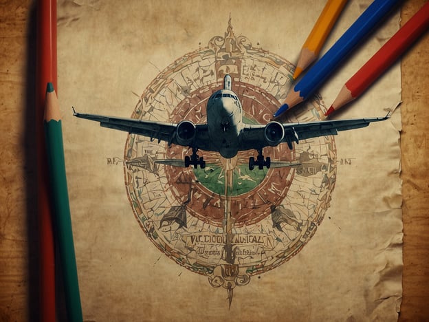 Auf dem Bild ist ein Flugzeug zu sehen, das vor einem alten Kartengemälde fliegt, umgeben von Buntstiften. Dies könnte auf das Thema Reisen und Entdeckung anspielen.Hier sind einige praktische Tipps für deine Reise nach Somalia:1. **Reiseinformationen**: Überprüfe die aktuellen Reisehinweise und Sicherheitsbedingungen für Somalia, da die Lage schwanken kann.2. **Visum**: Stelle sicher, dass du ein gültiges Visum für die Einreise nach Somalia hast. Informiere dich über die notwendigen Unterlagen im Voraus.3. **Impfungen**: Lass dich rechtzeitig vor deiner Reise über erforderliche Impfungen beraten, insbesondere gegen Krankheiten wie Gelbfieber oder Hepatitis.4. **Geld**: Bring bargeldloses Zahlungsmittel oder USD mit, da viele Orte Karten nicht akzeptieren. Informiere dich auch über die lokale Währung (Somalische Schilling).5. **Unterkunft**: Buche deine Unterkünfte im Voraus in sicheren und empfohlenen Gebieten.6. **Transport**: Nutze vertrauenswürdige Transportmittel, und informiere dich über lokale Transportmöglichkeiten.7. **Kultur und Etikette**: Respektiere lokale Bräuche und Traditionen, insbesondere in Bezug auf Kleidung und Verhalten in der Öffentlichkeit.8. **Notfallnummern**: Hast du die wichtigen Kontakte, wie die örtliche Botschaft oder Konsulat, und die Notrufnummern in deinem Handy gespeichert.Die Planung ist entscheidend für eine sichere und angenehme Reise!