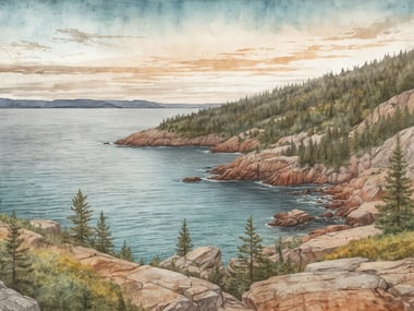 Acadia Nationalpark: Küstenlandschaften und majestätische Berge