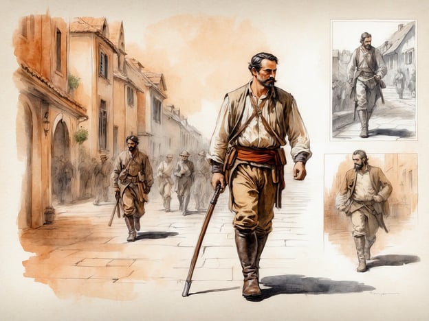Auf dem Bild sind Szenen aus einem historischen oder nostalgischen Kontext zu sehen. Es zeigt einen Mann in traditioneller Kleidung, der durch eine malerische Straße geht, umgeben von historischen Gebäuden.
Aktivitäten, die man in einer solchen Umgebung unternehmen könnte, sind:
1. **Stadtspaziergänge**: Entdecken Sie die Architektur und Atmosphäre vergangener Zeiten.
2. **Kulturelle Führungen**: Lernen Sie mehr über die Geschichte und die kulturellen Hintergründe der Region.
3. **Fotografie**: Halten Sie die Schönheit und Details der alten Gebäude fest.
4. **Marktbummel**: Erkunden Sie lokale Märkte, die Handwerkskunst und Spezialitäten anbieten.
Diese Attraktionen und Aktivitäten würden eine interessante Erkundung in einem ähnlichen historischen Kontext fördern.