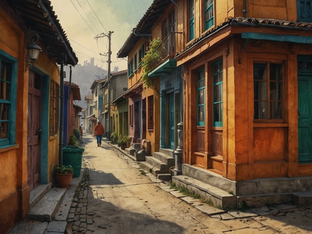 Auf dem Bild ist eine malerische, farbenfrohe Gasse mit Häusern zu sehen. Die Architektur vermittelt einen charmanten, traditionellen Eindruck, während der Weg einladend aussieht.### Tipps für Reisende: So erlebst du Niger sicher und nachhaltig1. **Vorbereitung ist der Schlüssel**: Informiere dich über die örtlichen Gegebenheiten und kulturellen Besonderheiten, um respektvoll zu reisen.2. **Nachhaltige Unterkünfte**: Wähle umweltfreundliche Hotels oder Homestays, die lokale Gemeinschaften unterstützen.3. **Lokale Ernährung**: Probiere lokale Gerichte und kaufe in Märkten, um die Wirtschaft der Region zu fördern.4. **Transportmöglichkeiten**: Nutze öffentliche Verkehrsmittel oder Fahrradverleih, um deinen CO2-Fußabdruck zu minimieren.5. **Respektiere die Kultur**: Halte dich an lokale Bräuche und Traditionen, insbesondere bei sozialen Interaktionen und bei Besuchen in Heiligstätten.6. **Sicherheit**: Vermeide einsame Gegenden und informiere dich über aktuelle Reisehinweise.7. **Naturbewusstsein**: Schütze die Natur, indem du Abfälle vermeidest und die Tierwelt respektierst.8. **Wasser sparen**: In trockenen Regionen ist Wasser kostbar; sei sparsam im Umgang damit.Diese Tipps helfen dir, Niger auf sichere und nachhaltige Weise zu erkunden.