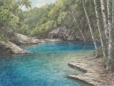 St. Herman's Blue Hole Nationalpark: Wandern und Schwimmen im natürlichen Blauloch