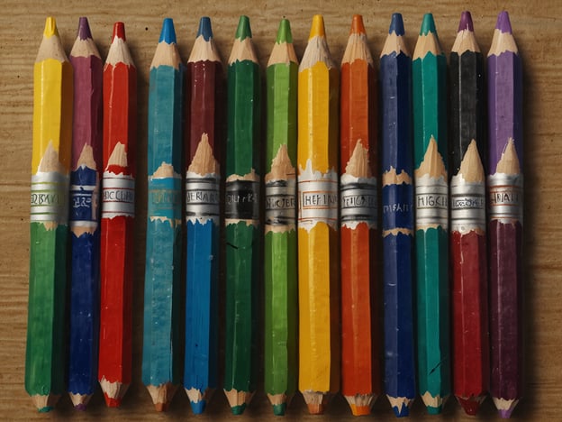 Auf dem Bild sind viele Buntstifte zu sehen, die in verschiedenen Farben angeordnet sind. Diese Buntstifte symbolisieren die Rolle von Bildung und Kreativität in der Entwicklung von Kindern.Bildung fördert nicht nur kognitive Fähigkeiten, sondern auch die Ausdrucksweise und die Kreativität, die durch Aktivitäten wie Malen und Zeichnen unterstützt werden. Das Entwickeln von motorischen Fähigkeiten beim Umgang mit Stiften kann auch das Selbstbewusstsein stärken und die Freude am Lernen erhöhen.Darüber hinaus repräsentieren die vielfältigen Farben der Buntstifte die Diversität von Ideen und Perspektiven, die in einem Bildungsprozess gefördert werden sollten. Bildung ist somit ein entscheidender Faktor, um die Individualität eines jeden Kindes zu entfalten und ein breites Spektrum an Fähigkeiten zu entwickeln.
