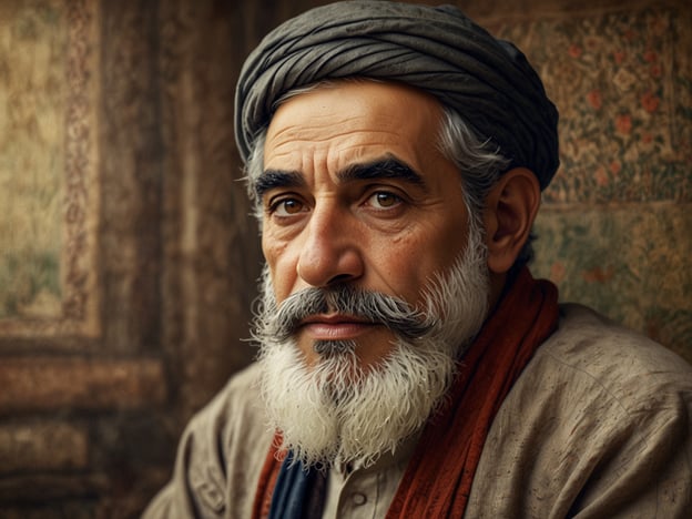 Auf dem Bild ist ein älterer Mann mit einem traditionellen Kopftuch zu sehen. Sein Gesicht und seine Kleidung spiegeln die kulturellen Traditionen Irans wider, die stark von historischen Werten geprägt sind. Die Art, wie er gekleidet ist, sowie sein gepflegter Bart, deuten auf eine tiefe Verwurzelung in den Traditionen und Bräuchen seiner Gemeinschaft hin.In der iranischen Gesellschaft gibt es eine interessante Mischung aus traditionellen und modernen Einflüssen. Während viele Menschen noch an den alten Bräuchen festhalten, zeigen jüngere Generationen oft eine größere Offenheit für moderne Ideen und Lebensstile. Diese Dynamik zwischen Tradition und Moderne ist ein prägendes Merkmal der heutigen iranischen Gesellschaft.