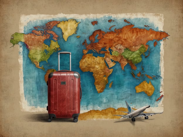 Auf dem Bild ist ein Koffer und ein Flugzeug vor einer Weltkarte zu sehen. Diese Darstellung kann verschiedene aktuelle Entwicklungen und Herausforderungen im Bereich des Reisens und Tourismus ansprechen.
Ein zentrales Thema ist die Erholung der Reisebranche nach den pandemiebedingten Einschränkungen. Viele Menschen sind wieder motiviert zu reisen, was zu einem Anstieg der Tourismuszahlen führt. Gleichzeitig gibt es Herausforderungen, wie überfüllte Reiseziele und steigende Preise für Flüge und Unterkünfte.
Ein weiteres wichtiges Thema ist die nachhaltige Mobilität. Reisende sind zunehmend besorgt über die Umweltfolgen des Fliegens und suchen nach umweltfreundlicheren Alternativen. Dies führt zu einem größeren Interesse an regionalen Reisen und nachhaltigen Tourismusangeboten.
Schließlich können auch geopolitische Entwicklungen, wie Reisewarnungen oder Beschränkungen in bestimmten Ländern, die Reisewelt beeinflussen und zu Unsicherheiten führen.