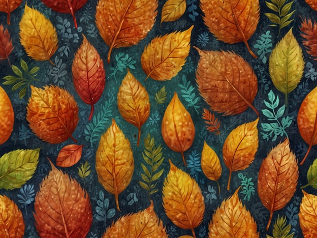 Auf dem Bild sind viele bunte Herbstblätter in warmen Farben wie Orange, Gelb und Braun zu sehen. Diese Farbtöne sind charakteristisch für die Herbstzeit, wenn die Blätter von den Bäumen fallen und die Landschaft in ein wunderschönes Farbenspiel eintauchen.Im Herbst gibt es zahlreiche kulturelle Highlights: Man feiert Erntefeste, bei denen die reiche Ernte des Jahres gewürdigt wird. Viele Regionen bieten Herbstmärkte an, auf denen regionale Produkte und Kunsthandwerk verkauft wird. Zudem sind unterwegs viele Wanderungen und Ausflüge in die Natur beliebt, um die herbstliche Schönheit und das Farbenspiel der Blätter zu genießen. In vielen Kulturen sind auch Halloween und andere Feste ein wichtiger Bestandteil der Herbstsaison.