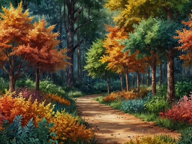 Auf dem Bild ist eine idyllische Waldlandschaft im Herbst zu sehen, mit buntem Laub in verschiedenen Gelb-, Orange- und Rottönen. Ein schmaler Pfad schlängelt sich durch die Bäume und das farbenfrohe Unterholz.Hier sind einige Tipps für eine gelungene Herbstreise:1. **Kleidung**: Trage mehrere Schichten, um dich an wechselnde Temperaturen anzupassen. Eine wasserfesten Jacke ist besonders nützlich.2. **Wanderungen**: Nutze die Gelegenheit für Wanderungen in der Natur, um die Herbstfarben voll zu genießen. Informiere dich vorher über Wanderwege in der Umgebung.3. **Fotografie**: Nimm eine Kamera oder ein Smartphone mit, um die atemberaubenden Herbstlandschaften festzuhalten.4. **Gastronomie**: Probiere regionale Spezialitäten, die zur Jahreszeit passen, wie Kürbissuppe oder Apfelkuchen.5. **Aktiv sein**: Integriere Outdoor-Aktivitäten wie Radfahren oder Picknicken in deine Reiseplanung.6. **Entspannung**: Plane auch Zeit zur Entspannung ein, um die schöne Umgebung in Ruhe zu genießen.Mit diesen Tipps kannst du die Schönheit des Herbstes optimal erleben!