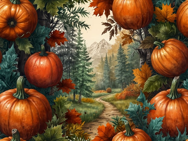Auf dem Bild sind orangefarbene Kürbisse und bunte Herbstblätter zu sehen, die eine saisonale Atmosphäre vermitteln. Solche Bilder erinnern an typische Aktivitäten im Herbst, wie zum Beispiel:1. **Kürbisernte**: Viele Menschen besuchen Kürbisfelder, um frische Kürbisse für Dekorationen oder zum Kochen zu ernten.2. **Herbstwanderungen**: Die bunten Blätter und die Natur laden zu ausgedehnten Spaziergängen oder Wanderungen in den Wäldern ein.3. **Erntefeste**: In vielen Regionen werden Feste gefeiert, die die Erntezeit zelebrieren, oft mit Musik, Essen und Spielen.4. **Halloween-Vorbereitungen**: Das Schnitzen von Kürbissen für Halloween ist eine beliebte Aktivität, die oft mit der Familie oder Freunden gemacht wird.Solche Szenen sind typisch für die herbstliche Jahreszeit und fördern das gemeinsame Erleben der Natur und Traditionen.