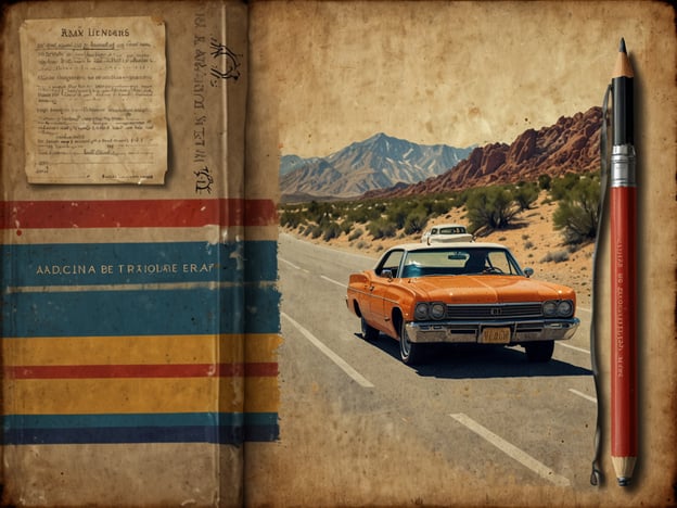 Auf dem Bild ist ein orangefarbenes Auto auf einer Straße zu sehen, umgeben von einer beeindruckenden Berglandschaft. Das Bild vermittelt ein nostalgisches Gefühl, das an Roadtrips und Abenteuer erinnert.Hier sind einige wichtige Tipps für die Planung deines Roadtrips:1. **Routenplanung**: Nutze Karten oder Apps, um die beste Route zu finden. Vermeide Staus und plane schöne Zwischenstopps ein.2. **Fahrzeugüberprüfung**: Stelle sicher, dass dein Auto in gutem Zustand ist. Überprüfe Öl, Reifendruck und Bremsen.3. **Packliste erstellen**: Denke an wichtige Dinge wie Snacks, Wasser, Erste-Hilfe-Set und eventuell ein Werkzeugset.4. **Unterkunft im Voraus buchen**: Insbesondere in der Hochsaison kann es hilfreich sein, Unterkünfte im Voraus zu reservieren.5. **Flexibilität einplanen**: Lass Raum für spontane Abstecher oder längere Pausen.6. **Unterhaltung**: Bereite Musik, Podcasts oder Hörbücher vor, um die Fahrt angenehmer zu gestalten.7. **Sicherheit**: Informiere jemanden über deine Route und geplante Stops, falls etwas Unvorhergesehenes passiert.