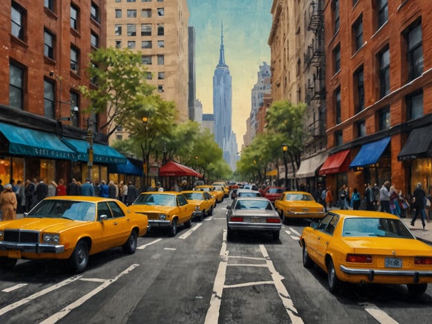 Auf dem Bild sieht man eine belebte Stadtstraße mit vielen gelben Taxis, die typisch für New York City sind. Im Hintergrund ist das ikonische Empire State Building zu sehen, was darauf hindeutet, dass es sich um eine Szene in Manhattan handelt.
Für ein unvergessliches Einkaufserlebnis sind hier einige Top-Städte:
1. **New York City** – Besonders die Fifth Avenue bietet eine Vielzahl von Luxusgeschäften und einzigartigen Boutiquen.
2. **Paris** – Die Champs-Élysées und Le Marais sind bekannt für ihre eleganten Geschäfte und Designerläden.
3. **Mailand** – Berühmt für Mode, bietet die Galleria Vittorio Emanuele II einige der besten Einkaufsmöglichkeiten der Welt.
4. **Tokio** – Viertel wie Shibuya und Harajuku sind für trendige Mode und coole Geschäfte bekannt.
5. **Barcelona** – Die Passeig de Gràcia ist voll von internationalen Marken und lokalen Designern.
Diese Städte bieten eine perfekte Mischung aus Einkaufsmöglichkeiten, Kultur und Atmosphäre!