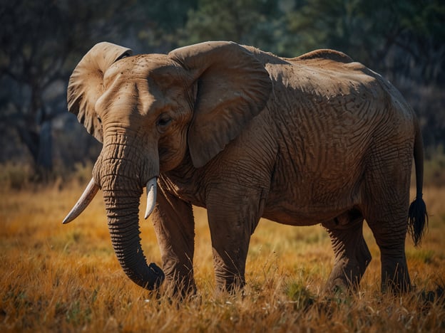 Auf dem Bild ist ein Elefant zu sehen. Hier ist eine Übersicht mit den Big Five, die auf diesen Elefanten zutreffen:1. **Größe und Kraft**: Elefanten sind die größten Landtiere der Erde und zeichnen sich durch ihre immense Größe und Stärke aus.2. **Intelligenz**: Elefanten sind bekannt für ihre hohe Intelligenz, ausgeprägten sozialen Strukturen und ihr Gedächtnis.3. **Verhalten**: Sie zeigen komplexe soziale Interaktionen und Pflegemaßnahmen innerhalb ihrer Herden.4. **Lebensraum**: Wildelefanten leben in vielfältigen Lebensräumen, oft in Savannen oder Wäldern, wie im Bild zu sehen.5. **Bedrohung**: Elefanten sind durch Wilderei und Verlust ihres Lebensraums bedroht, was ihren Fortbestand gefährdet.Diese Attribute machen den Elefanten zu einem faszinierenden und majestätischen Tier.