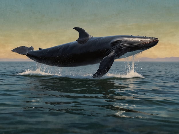Auf dem Bild ist ein Wal zu sehen, der aus dem Wasser springt. Wenn du Newfoundland und Labrador besuchst, gibt es einige großartige Tipps, um Wale zu beobachten:1. **Whale Watching Touren**: Nimm an geführten Touren teil, die in verschiedenen Regionen, wie z.B. in Bay Bulls oder Twillingate, angeboten werden. Diese sind ideal, um die beeindruckenden Tiere aus nächster Nähe zu sehen.2. **Die richtige Jahreszeit**: Die beste Zeit für die Wal-Beobachtung ist von Mai bis September. In diesen Monaten sind die Chancen, Wale, einschließlich Buckelwale, zu sehen, am höchsten.3. **Ausrüstung**: Vergiss nicht, eine Kamera mit gutem Zoom oder ein Fernglas mitzunehmen, um die Wale besser beobachten zu können.4. **Verhaltensregeln**: Achte darauf, die Wale respektvoll zu behandeln und die örtlichen Vorschriften zum Schutz der Meereslebewesen zu befolgen.5. **Weitere Aktivitäten**: Kombiniere deine WalBeobachtung mit anderen Aktivitäten, wie Wandern im Gros Morne Nationalpark oder dem Besuch der historischen Stätten in St. John's.So kannst du das Beste aus deinem Besuch in dieser wunderschönen Region herausholen!