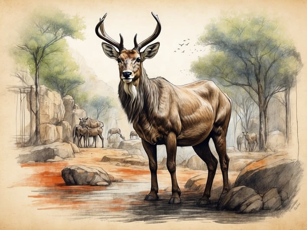 Auf dem Bild ist ein Antilope zu sehen, die in einer natürlichen Landschaft steht. Diese Tiere sind oft Teil von Zoos wie dem Opel-Zoo, der sich auf Natur- und Artenschutz fokussiert.Der Opel-Zoo spielt eine wichtige Rolle im Schutz bedrohter Tierarten und fördert das Bewusstsein der Besucher für die Herausforderungen, denen viele Arten gegenüberstehen. Durch gezielte Zuchtprogramme und Bildungsinitiativen trägt der Zoo zur Erhaltung biologischer Vielfalt bei und fördert den Schutz von Lebensräumen in freier Wildbahn. Zoos wie der Opel-Zoo leisten somit einen wertvollen Beitrag zum globalen Naturschutz, indem sie Tiere in einem natürlichen Umfeld präsentieren und die Menschen für die Bedeutung der Artenvielfalt sensibilisieren.