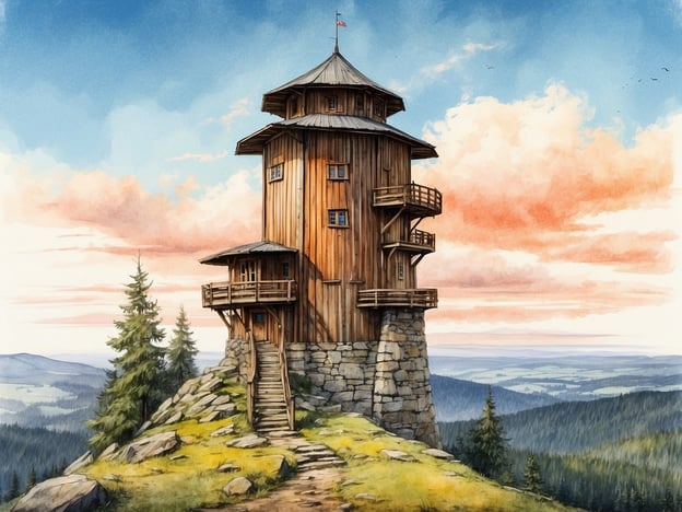Aussichtsturm auf dem Lusen