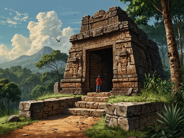 Auf dem Bild ist ein antiker Tempel inmitten einer üppigen, grünen Landschaft zu sehen, umgeben von Bäumen und mit Bergen im Hintergrund.Wenn du einen Besuch an einem ähnlichen Ort planst, hier einige praktische Informationen:1. **Anreise**: Überprüfe die besten Verkehrsverbindungen und Plane mindestens ungestörte Zeit für die Anfahrt ein. Oft gibt es Busse oder geführte Touren zu solchen Sehenswürdigkeiten.2. **Öffnungszeiten**: Informiere dich über die Öffnungszeiten des Tempels oder der archäologischen Stätte, da diese variieren können.3. **Eintrittspreise**: Kläre die Eintrittspreise im Voraus, da viele Sites verschiedene Tarife für Einheimische und Touristen haben.4. **Geführte Touren**: Es kann hilfreich sein, an einer geführten Tour teilzunehmen, um mehr über die Geschichte und Kultur des Ortes zu erfahren.5. **Ausrüstung**: Trage bequeme Schuhe und bringe Wasser sowie Sonnenschutz mit, besonders wenn du viel Zeit draußen verbringen möchtest.6. **Respekt**: Halte dich an die kulturellen Normen und Vorschriften, especially in religiösen oder historisch bedeutenden Stätten.Genieße deinen Besuch!