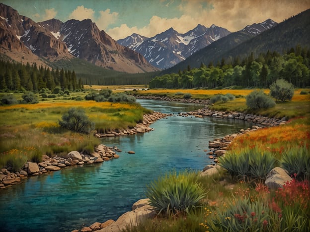 Auf dem Bild ist eine malerische Landschaft mit einem klaren Fluss, umgeben von Bergen und üppigen Wiesen zu sehen. In einem Schutzgebiet könnten Besucher verschiedene Aktivitäten genießen.Sie könnten zum Beispiel:- **Wandern**: Entlang der malerischen Wege die beeindruckende Natur erkunden und die Aussicht auf die Berge genießen.- **Vogelsichtungen**: In der Gegend leben viele Vogelarten, die Naturfreunde beobachten können.- **Fotografie**: Die atemberaubenden Landschaften und die Vielfalt an Pflanzen und Tieren bieten hervorragende Fotomotive.- **Picknicken**: An den ruhigen Stellen am Fluss könnten Besucher entspannen und ein Picknick in der Natur veranstalten.- **Angeln**: Der klare Fluss könnte auch gute Angelmöglichkeiten bieten für diejenigen, die gerne fischen.Diese Erlebnisse ermöglichen es den Menschen, die Schönheit und Ruhe der Natur im Schutzgebiet zu genießen.
