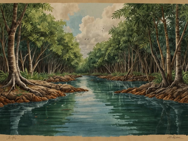 Auf dem Bild ist eine idyllische Flusslandschaft zu sehen, die von üppigen Bäumen und einer klaren Wasseroberfläche geprägt ist. Diese Szenerie am Sittee River stellt eine wichtige Umgebung für die Biodiversität dar und trägt zum Umweltschutz bei. Die Bäume spielen eine entscheidende Rolle bei der Regulation des Ökosystems, indem sie CO2 speichern und Lebensraum für zahlreiche Tierarten bieten.Nachhaltigkeit in dieser Region bedeutet, die natürlichen Ressourcen zu bewahren und gleichzeitig die Lebensqualität der lokalen Gemeinschaften zu fördern. Durch verantwortungsbewusste Praktiken, wie die Reduzierung von Abfall und die Förderung des ökologischen Tourismus, kann der Sittee River als wertvolles Naturgebiet geschützt und erhalten werden. Dies ist entscheidend, um die wunderschöne Landschaft und ihre Funktionen für künftige Generationen zu bewahren.