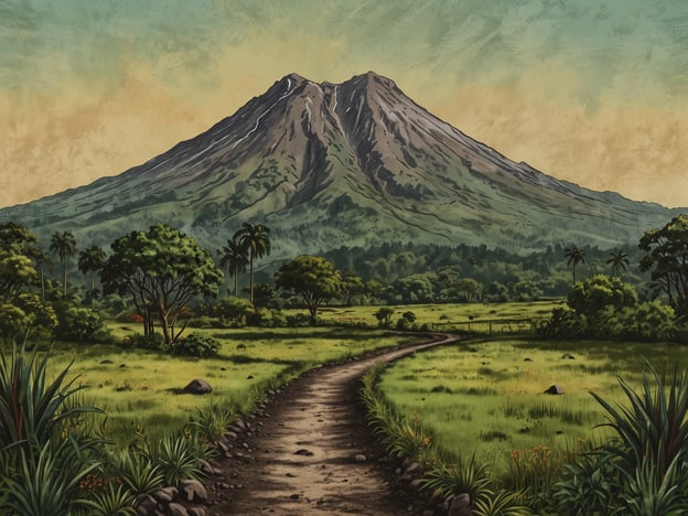 Auf dem Bild ist der Arenal Vulkan zu sehen, umgeben von einer grünen Landschaft. Rund um den Vulkan gibt es viele Aktivitäten, die man unternehmen kann.Man kann beispielsweise:1. **Wandern**: Es gibt zahlreiche Wanderwege, die durch die üppige Natur führen und beeindruckende Ausblicke auf den Vulkan bieten.2. **Vogelbeobachtung**: Die Region ist Heimat vieler Vogelarten, die Tierliebhaber anziehen.3. **heiße Quellen besuchen**: In der Umgebung gibt es natürliche heiße Quellen, in denen man entspannen kann.4. **Ziplining**: Adrenalinbegeisterte können sich in den Baumwipfeln des Regenwaldes an Seilrutschen erfreuen.5. **Rundflüge**: Für einen einzigartigen Blick auf den Vulkan und die Landschaft kann man einen Rundflug buchen.Die Region bietet zahlreiche Möglichkeiten, die Schönheit des Arenal Vulkans zu genießen!