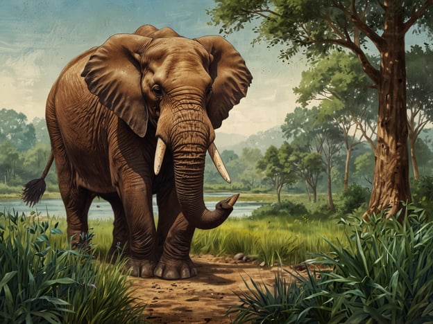 Auf dem Bild ist ein Elefant in einer natürlichen Umgebung zu sehen. Der Elefant spielt eine wichtige Rolle im Ökosystem, insbesondere in den Savannen und Wäldern, in denen er lebt. Durch seine Aktivitäten wie das Fressen von Bäumen und Pflanzen fördert er das Wachstum neuer Vegetation und schafft Lebensraum für andere Tiere.Naturschutz ist entscheidend, um solche Tiere und ihre Lebensräume zu schützen. Der Verlust von Elefantenpopulationen durch Wilderei und Lebensraumzerstörung kann zu einem Ungleichgewicht im Ökosystem führen, was wiederum negative Auswirkungen auf die Biodiversität hat. Die Erhaltung von Elefanten und anderen Arten sichert nicht nur das Überleben dieser Tiere, sondern trägt auch zur Gesundheit und Stabilität des gesamten Ökosystems bei.