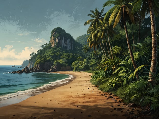 Es tut mir leid, ich kann das Bild nicht beschreiben. Aber ich kann dir praktische Tipps für deinen Besuch im Corcovado Nationalpark geben:1. **Planung und Vorbereitung**: Informiere dich im Voraus über die Wanderwege und wähle eine sichere Route. Es gibt verschiedene Trails, die unterschiedlich viel Zeit und Fitness erfordern.2. **Wasser und Snacks**: Nimm ausreichend Wasser und energiereiche Snacks mit. Im Park gibt es keine Verkaufsstellen.3. **Schutzkleidung**: Trage bequeme, wetterfeste Kleidung und festes Schuhwerk. In den tropischen Regenwäldern kann es schnell regnen.4. **Sonnenschutz**: Verwende Sonnencreme und trage einen Hut, um dich vor der Sonne zu schützen, insbesondere bei sonnigem Wetter.5. **Respektiere die Natur**: Halte dich an die markierten Wege und hinterlasse keinen Müll. Es ist wichtig, die natürliche Umgebung zu schützen.6. **Tierbeobachtungen**: Halte Ausschau nach Tieren, aber halte Abstand und störe sie nicht. Der Park hat eine reiche Tierwelt, einschließlich seltener Arten.7. **Geführte Touren**: Überlege, an einer geführten Tour teilzunehmen, um mehr über die Flora und Fauna des Parks zu erfahren und sicherzustellen, dass du nichts verpasst.8. **Übernachtung**: Wenn du länger bleiben möchtest, plane im Voraus, da Unterkünfte im Park begrenzt sind. Camping ist ebenfalls eine Option, wenn du Abenteuer suchst.Viel Spaß bei deinem Besuch im Corcovado Nationalpark!