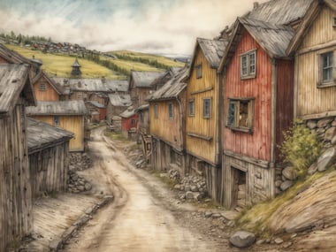 Røros: Historisches Bergbaustädtchen und UNESCO-Weltkulturerbe