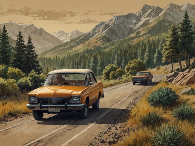 Auf dem Bild sind zwei Autos zu sehen, die auf einem malerischen, ländlichen Weg durch eine bergige Landschaft fahren. Um die perfekte Bootstour zu genießen, hier einige Tipps:1. **Richtige Ausrüstung**: Stelle sicher, dass du alle notwendigen Sicherheitsausrüstungen wie Schwimmwesten an Bord hast.2. **Planung der Route**: Informiere dich im Voraus über die besten Routen und möglichen Anlegestellen.3. **Wetter prüfen**: Überprüfe die Wetterbedingungen vor der Abfahrt, um unangenehme Überraschungen zu vermeiden.4. **Verpflegung**: Packe ausreichend Snacks und Getränke ein, um deine Energie während der Tour aufrechtzuerhalten.5. **Sichtschutz**: Denke an Sonnencreme und ggf. einen Hut, um dich vor der Sonne zu schützen.6. **Entspannte Stimmung**: Bringe Musik oder Spiele mit, um die Fahrt angenehmer zu gestalten.Viel Spaß bei deiner nächsten Bootstour!