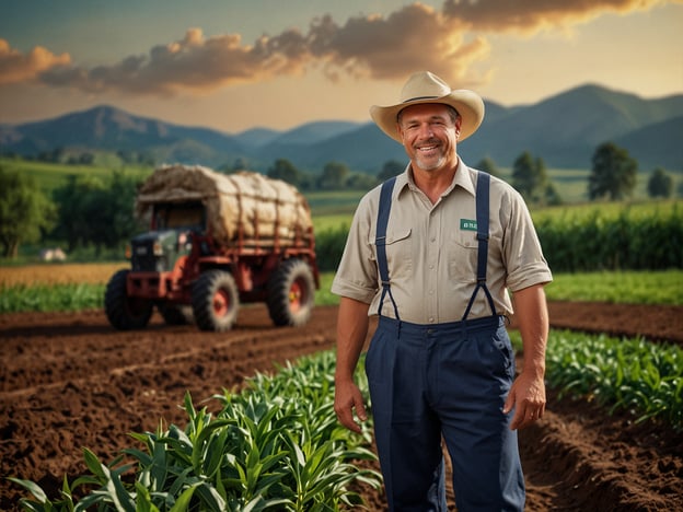 Auf dem Bild ist ein Landwirt in einem Feld zu sehen, mit einem traktorfördernden Fahrzeug im Hintergrund. Wenn wir die Zukunft von Almolonga betrachten, könnte sich der Anbau in dieser Region weiterentwickeln. Der Landwirt, möglicherweise ein Symbol für das Engagement und die Innovationskraft der lokalen Gemeinschaft, könnte durch nachhaltige Landwirtschaftsmethoden und moderne Technologien dazu beitragen, die Erträge zu steigern.In den kommenden Jahren könnte Almolonga seine Produkte nicht nur lokal, sondern auch auf den globalen Märkten anbieten. Dank der Einführung von ökologischen Anbaumethoden und smarten Bewässerungssystemen könnte die Region als Vorreiter für nachhaltige Landwirtschaft anerkannt werden. Dies könnte nicht nur die Lebensqualität der Landwirte verbessern, sondern auch zur Stärkung der Wirtschaft und zur Schaffung neuer Arbeitsplätze beitragen.Zukünftige Kooperationen mit internationalen Märkten könnten es den Landwirten in Almolonga ermöglichen, ihre Produkte weltweit bekannt zu machen und damit die Tradition des Anbaus in ihrer Region zu bewahren und gleichzeitig innovativ und wettbewerbsfähig zu bleiben.