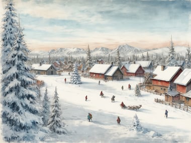 Wo lebt der Weihnachtsmann?