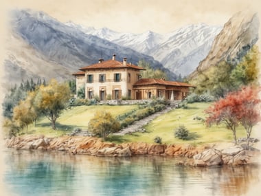 Villa La Angostura: Idyllisches Dorf inmitten der Natur