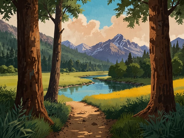 Auf dem Bild ist eine malerische Landschaft mit einem Pfad, Bäumen, einem Fluss und Bergen im Hintergrund zu sehen. Diese Szenerie erinnert an die Naturschönheiten, die man im Capiro und Calentura Nationalpark finden kann.**Besuchstipps für den Capiro und Calentura Nationalpark:**1. **Wanderungen planen:** Es gibt mehrere Wanderwege im Park, die verschiedene Schwierigkeitsgrade bieten. Informiere dich vorher über die Routen und plane einen Tag für die Erkundung ein.2. **Früh starten:** Beginne deinen Tag früh, um die Schönheit des Morgens zu genießen und um den Menschenmengen zu entgehen.3. **Ausrüstung mitbringen:** Vergiss nicht, geeignete Wanderschuhe, ausreichend Wasser, Snacks und eventuell einen Rucksack mitzunehmen, um die Natur zu genießen.4. **Tierbeobachtungen:** Halte Ausschau nach der vielfältigen Tierwelt, die im Park lebt. Ein Fernglas kann dabei sehr hilfreich sein.5. **Respektiere die Natur:** Achte darauf, keinen Müll zu hinterlassen und die Pflanzen und Tiere zu schützen.6. **Fotomöglichkeiten nutzen:** Die Aussichtspunkte im Park sind ideal für Fotos. Nimm deine Kamera mit, um die spektakulären Landschaften festzuhalten.7. **Lokale Führungen:** Ziehe in Betracht, an geführten Touren teilzunehmen, um mehr über die Flora und Fauna des Parks zu erfahren.Viel Spaß beim Entdecken des Capiro und Calentura Nationalparks!