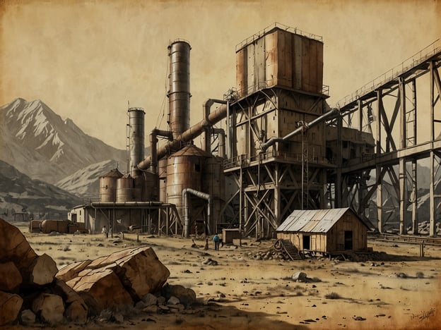 Auf dem Bild ist eine industrielle Anlage zu sehen, die möglicherweise eine Bergbau- oder Verarbeitungsanlage darstellt. Solche Einrichtungen sind oft entscheidend für die Wirtschaft einer Region, da sie Rohstoffe abbauen und verarbeiten, die für verschiedene Industriezweige benötigt werden.Die El Mochito Mine in Honduras hat eine bedeutende wirtschaftliche Bedeutung, da sie zu den größten Zinkminen in Mittelamerika zählt. Sie trägt wesentlich zur lokalen und nationalen Wirtschaft bei, indem sie Arbeitsplätze schafft und Abgaben an den Staat leistet. Darüber hinaus spielt die Mine eine wichtige Rolle im internationalen Handel mit Mineralien und kann somit zur Verbesserung der Infrastruktur und Lebensbedingungen in der Region beitragen.