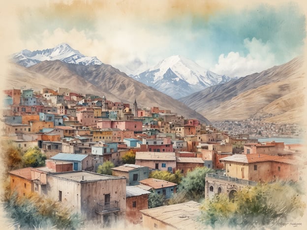 La Paz: Entdecke die höchste Hauptstadt der Welt, umgeben von den Anden