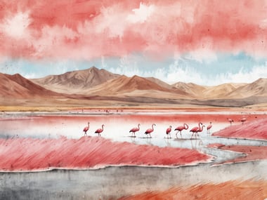Laguna Colorada: Rote Lagune und Flamingos im Altiplano entdecken
