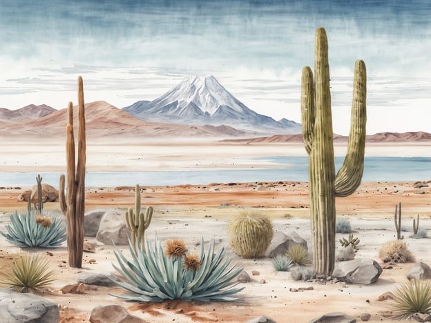 Kachi-Insel: Kakteen und Salzlandschaften im Salar de Uyuni
